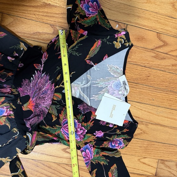 Diane von Furstenberg NWT Ballerina‎ Wrap Dress in Serenissima Black Size XS - Picture 14 of 15